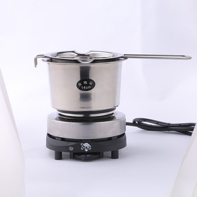 Vaso di fusione di cera d'api fai-da-te con riscaldatore elettrico stufa candela tariffa caldaia di fusione tariffa strumenti di candela candela fai da te fusione di sapone pentola