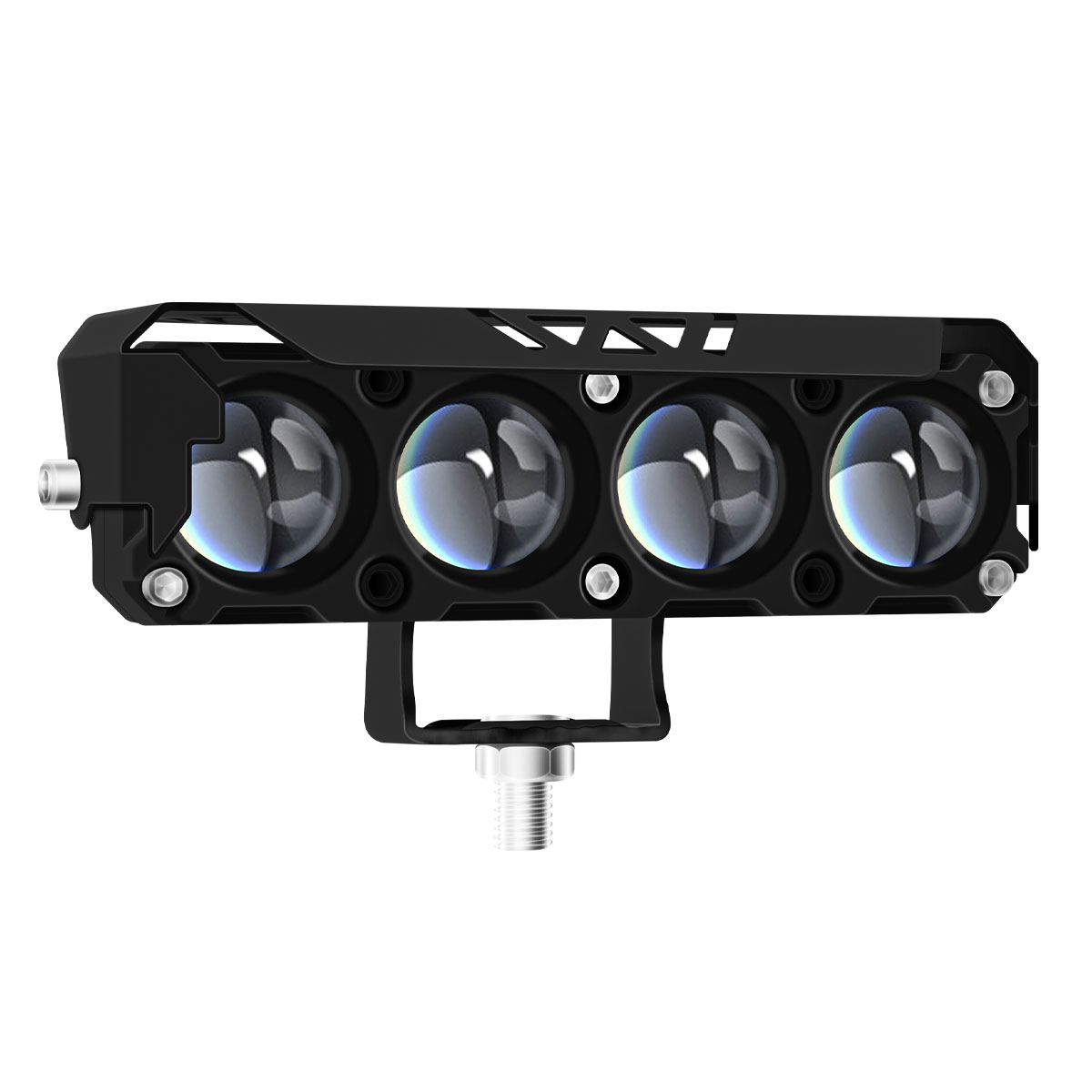4 led-spotlight 4 x 4 lysbjelke arbeidslys motorsykkelfrontlykter kjørelys fjernlys tåkelys scooter led-spotlight: Default Title