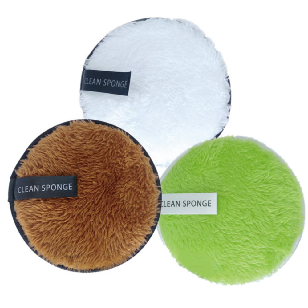 1Pcs Mikrofaser Tuch Pads Gesichts Make-Up Entferner Puff Gesicht Reinigung Handtuch Mehrweg Baumwolle Doppel Schicht Nail art Reinigung Wischen