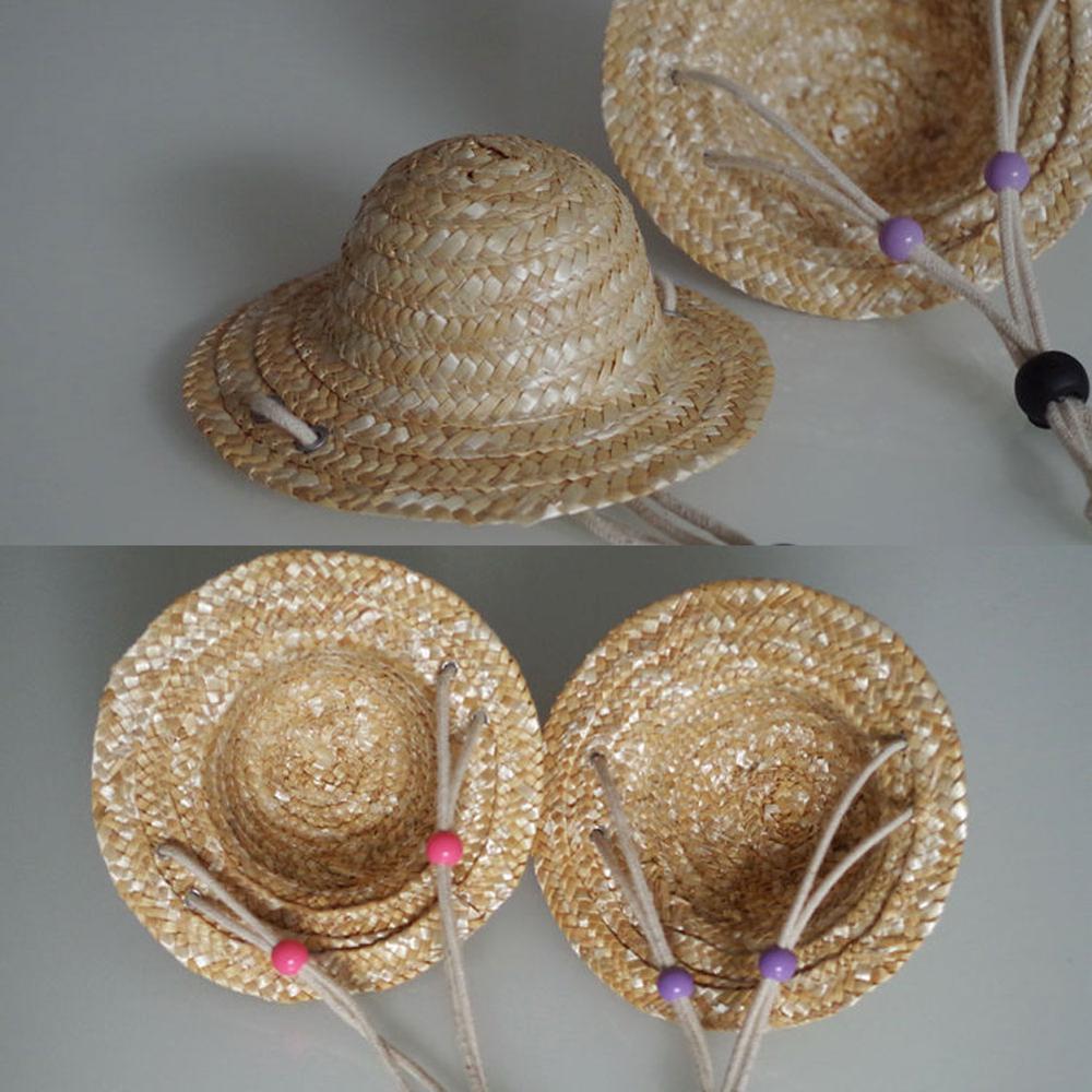 Pet Supplies Mini Pet Dogs Straw Hat Cat Sun Hat Beach Party Straw Hats Dogs Hawaii Style Hat for Dogs Funny Accessories