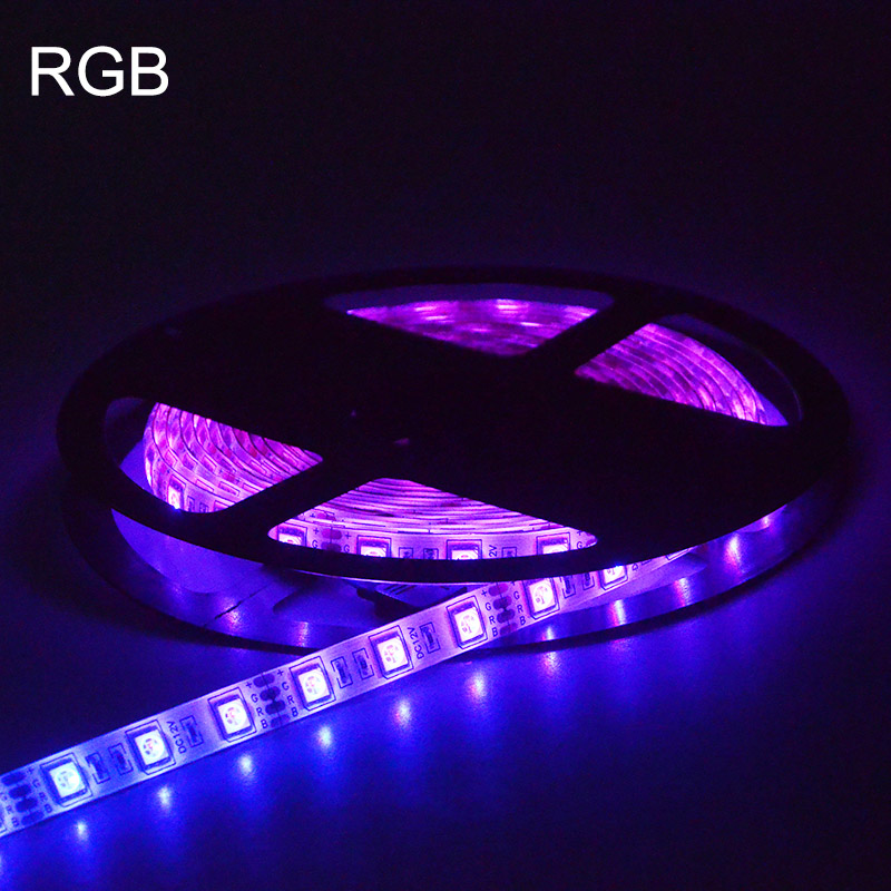 5050 RGB LED bande lumineuse 5 mètres 300 LED s DC 12 V diode LED ruban lumière étanche IP65 rouge vert bleu /blanc froid: RGB / Waterproof