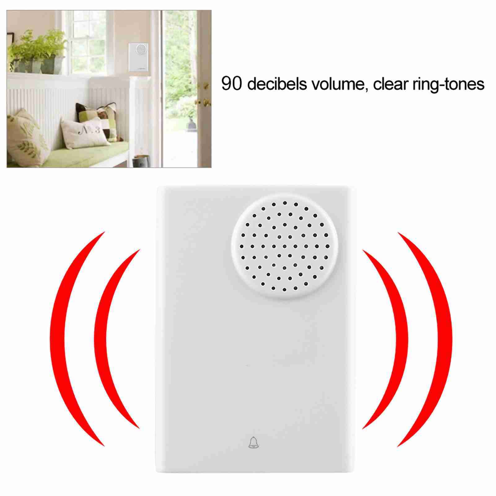 Toegangscontrole deurbel deurbelgong bedrade deurbel bedrade deurbelgong voor kantoor thuisbeveiliging toegangscontrolesysteem 12v