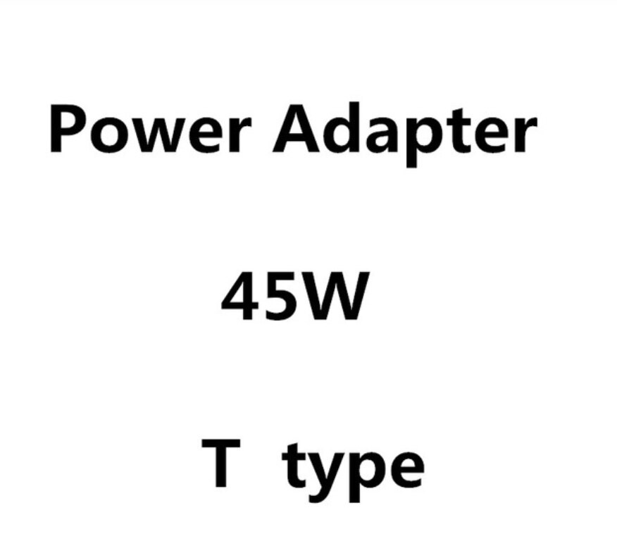 45W 60W 85W Magnetische * 2 T-Tip Laptop Power Adapter Oplader Voor Apple Macbook Air pro A1435 A1502 A1398 13 15 17 ''Na Jaar: 45W T type