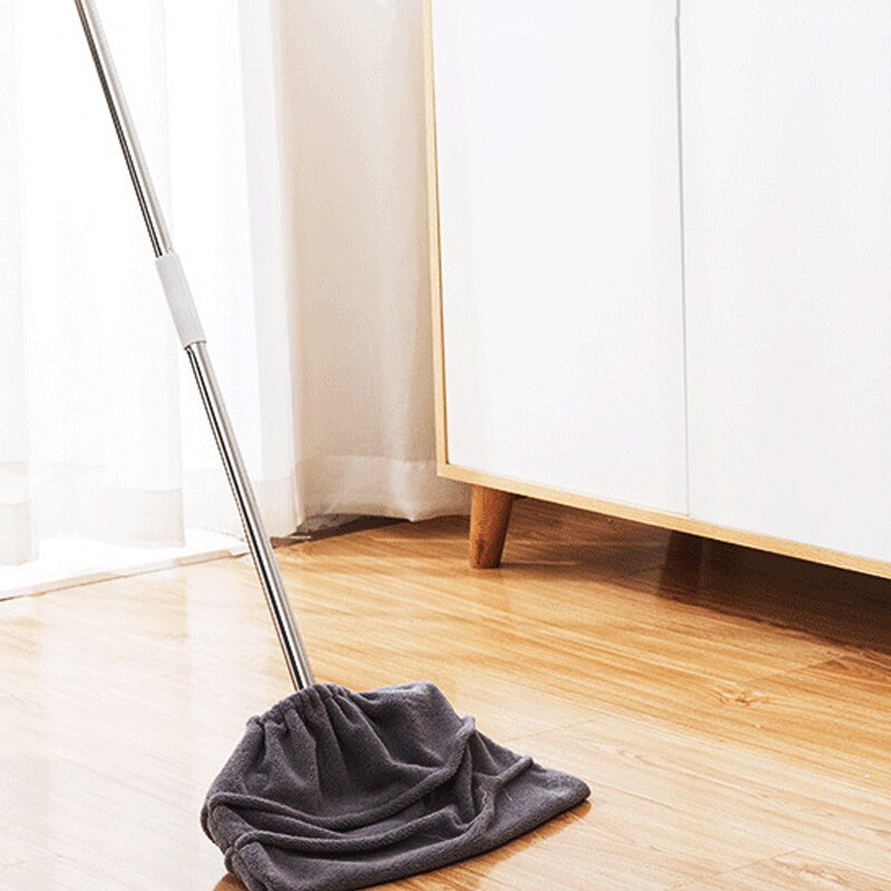 Multi Function Coral Velvet Broom Besom Cover Cloth Floor Mop Reusable Microfiber Absorbent Home Cleaning Accessories