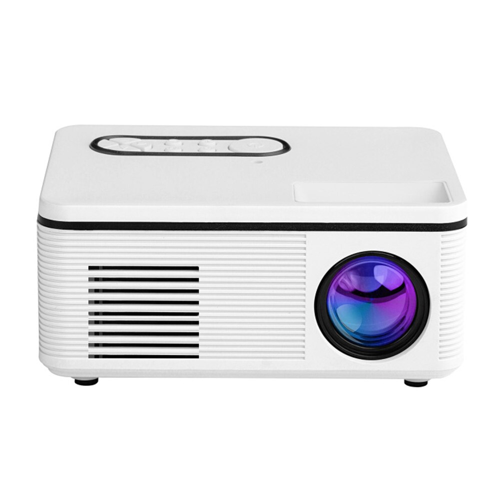 LED Mini Projector 320x240 Pixels Supports Full HD 1080P AV DHMI TF USB Portable Home Cinema Media Video Player