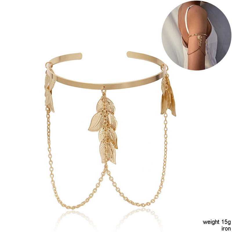 Youvanic boho åben krystal sol stjerne måne arm armring kvinder vintage guld manchet armbånd armbånd skinnende kvinde smykker 0116: B1078-1