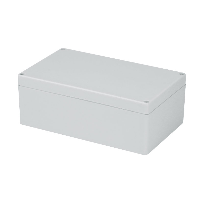 Boîte de jonction étanche ABS de type F, matériau, boîtier en plastique Ip67, coffre-fort électronique pour l'extérieur, boîte de bouton d'alimentation pour moniteur