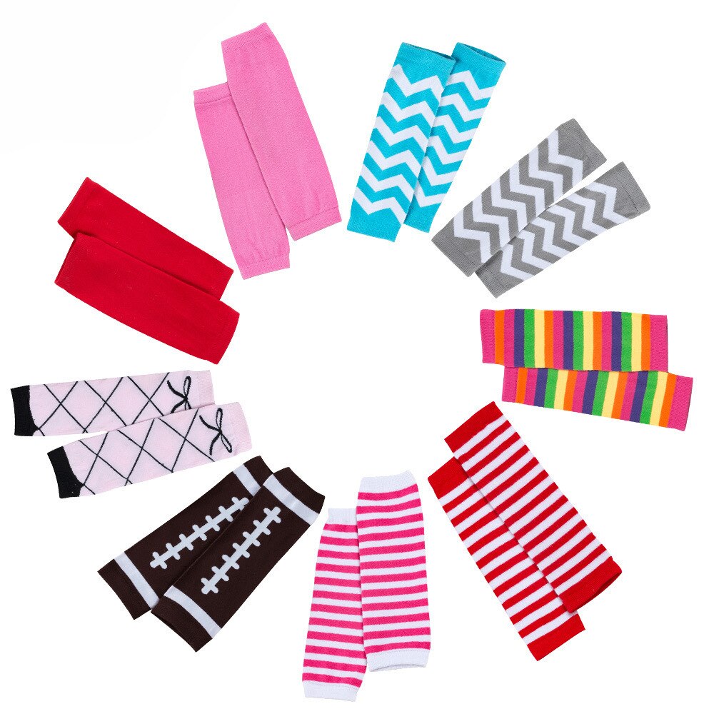 0-2T Baby Beenwarmers Sokken Katoen Kinderen Sokken One Size Meisjes Casual Polka dot Streep Beenwarmers Sokken