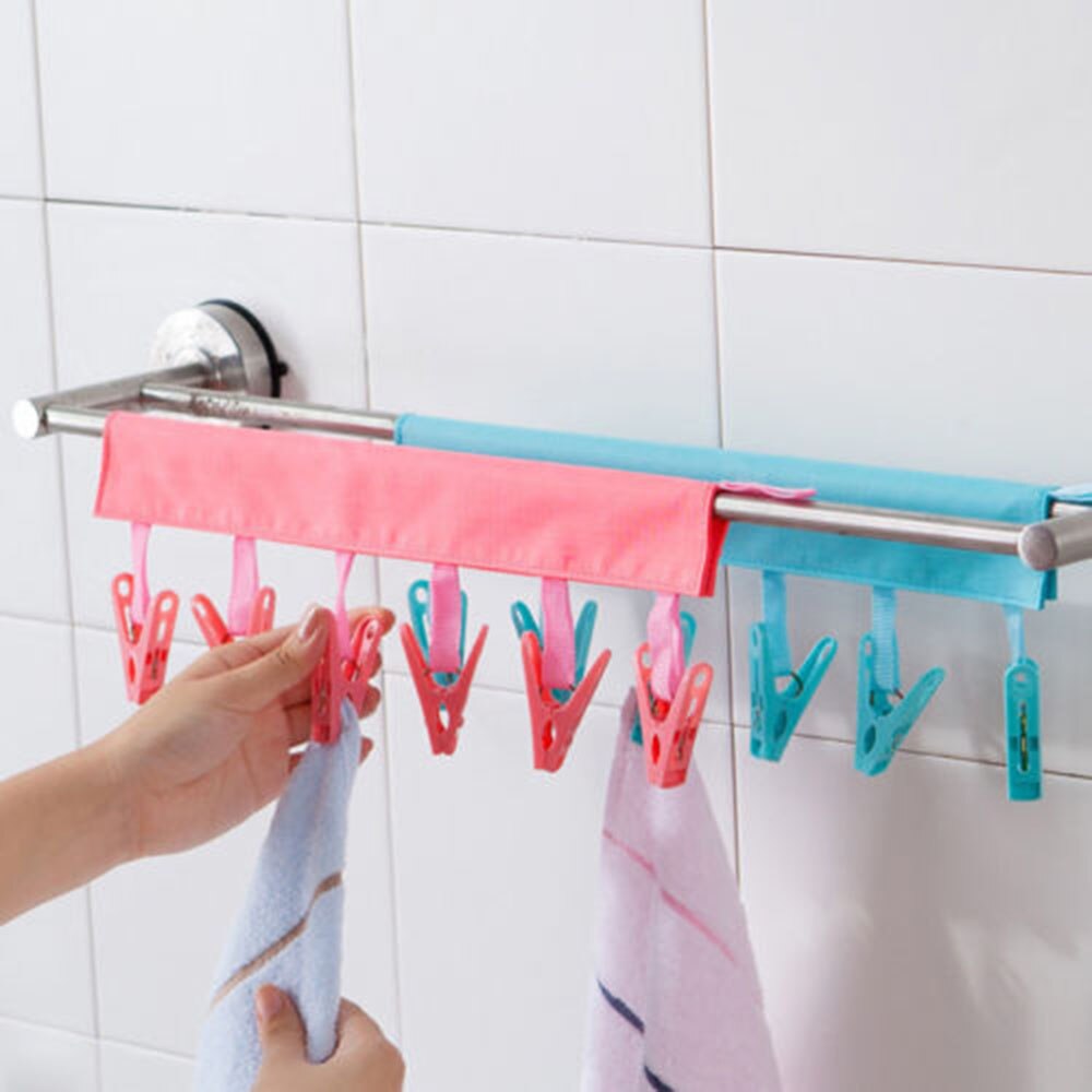 Travel Clothes Hanger Clothes Drying Rack Multifunction Plastic Scarf Clothes Hangers Hangers Storage Racks