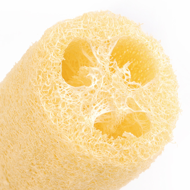 Loofah luffa natural banho chuveiro lavagem corpo pote tigela esponja purificador spa: Default Title