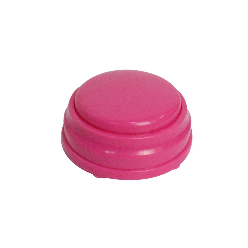 All white or pink M10 button ABS shell 30s voice recording time answer buzzer sound button M10