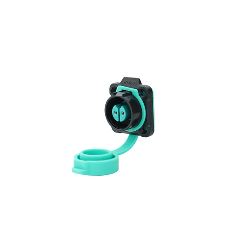 KWAY K16 Waterproof Bulkhead Electrical Connector Adapter IP68 Male Plug Female Socket Industrial AC DC Power 2 3 4 5 7 8 9 Pin: black