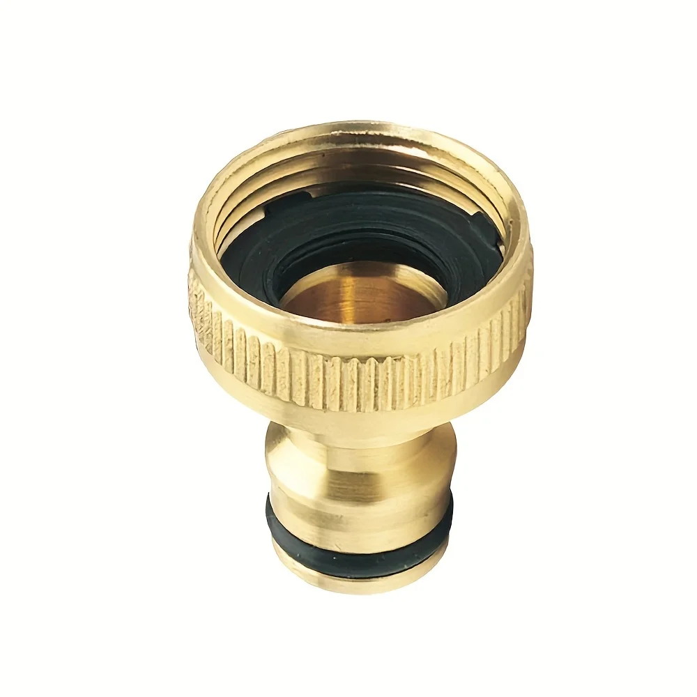 Brass Faucet Tap Connector Mixer Hose Adaptor Quick Connecter Copper Hose Coupling Adapter Garden Watering Fittings Tool