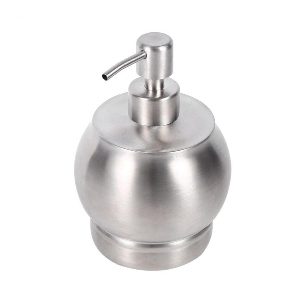 550Ml Stainless Steel Soap Dispenser Pump Lotion Bottle Kitchen Bathroom Detergent Shampoo Shower Hand Wash Bottle Pump Holder