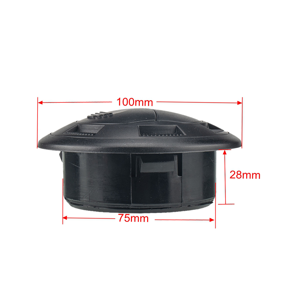 60Mm 63Mm 75Mm Warme Kachel Standkachel Rv Bus A/C Luchtopening Rond Airconditioning Uitlaat Voor Webasto Truck Auto-Onderdelen: WHITE
