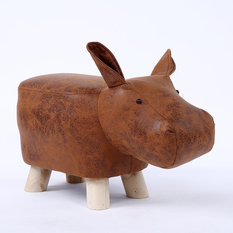 Vriusi Capybara Stool, Cute Footrest, Animal Ottoman, Shoe Changing