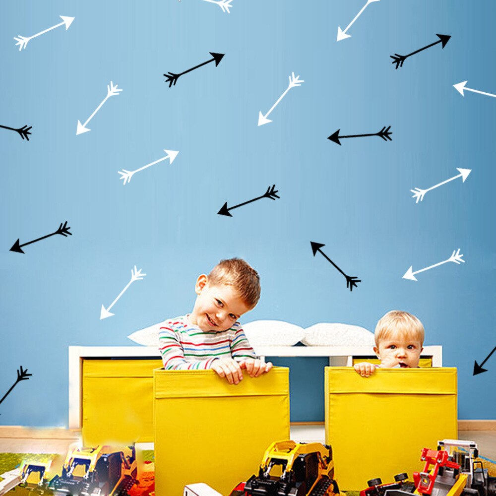 Pil wallsticker børneværelse babyværelse børneværelse dekoration wallstickers boligindretning stue boligindretning aftagelige vægdecals