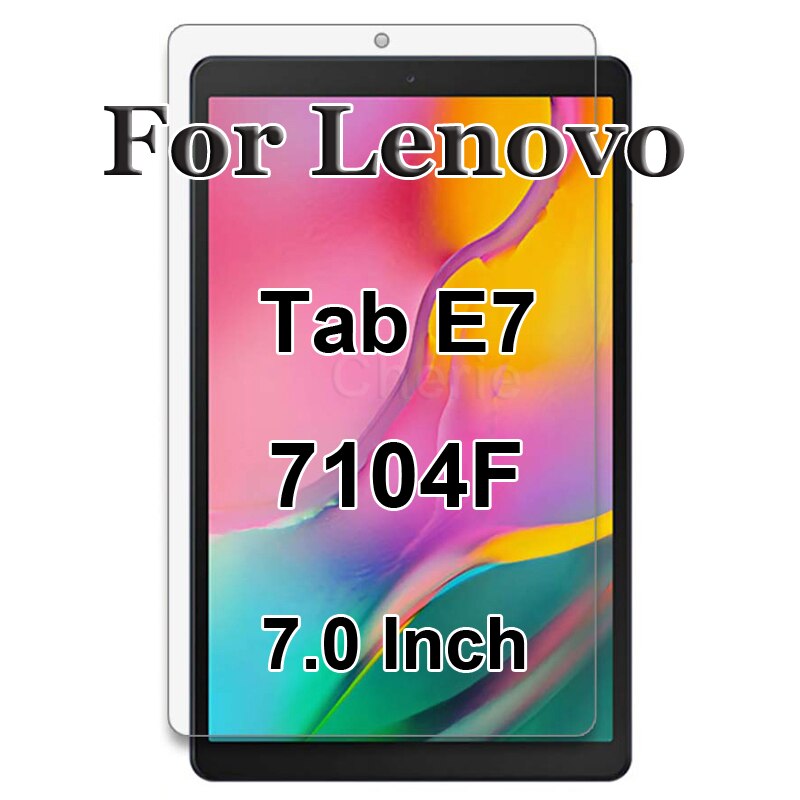 2 sztuk szkło hartowane folia ochronna na ekran Lenovo patka M8 M7 E8 E7 7.0 8.0 patka 2 TB-8705F TB-7305X TB-7305F 7104F 8304F A8-50: Tab E7 7.0 7104F