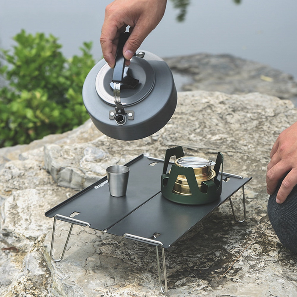 Shinetrip Camping Tafel Draagbare Ultralight Aluminium Mini Klaptafel Voor Outdoor Picknick Bbq Strand Vissen Klaptafel