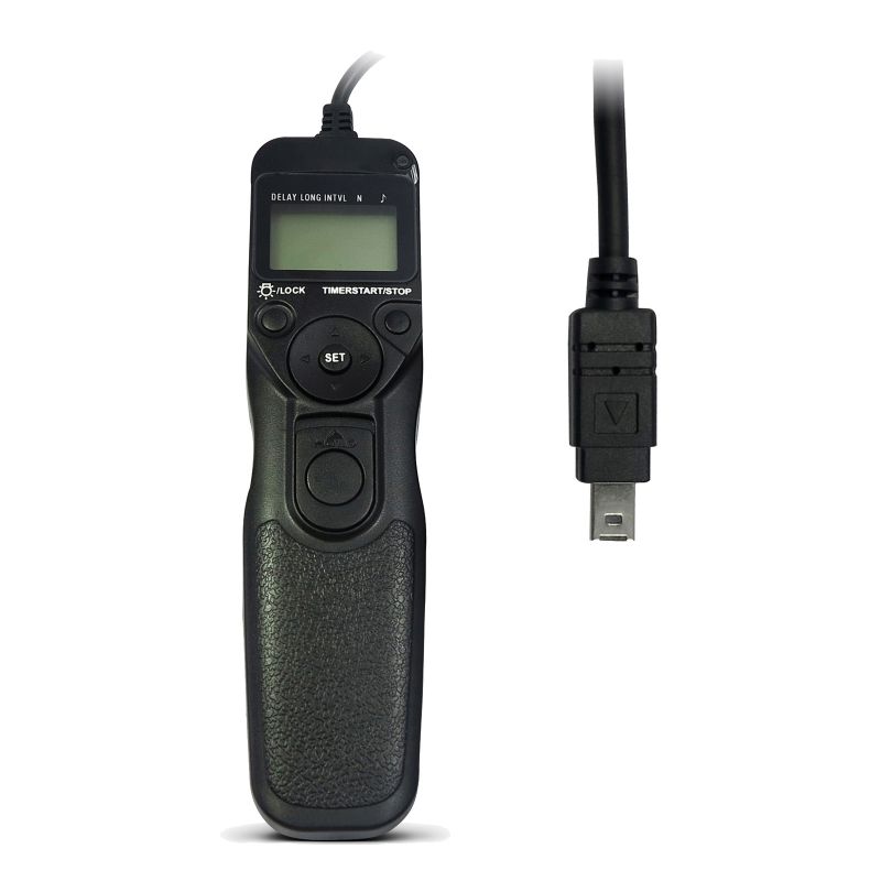 Shoot MC-DC2 LCD remote shutter timer for Z7 D750 D3100 D5000 D7000 D90 D3300 D5100 digital SLR camera