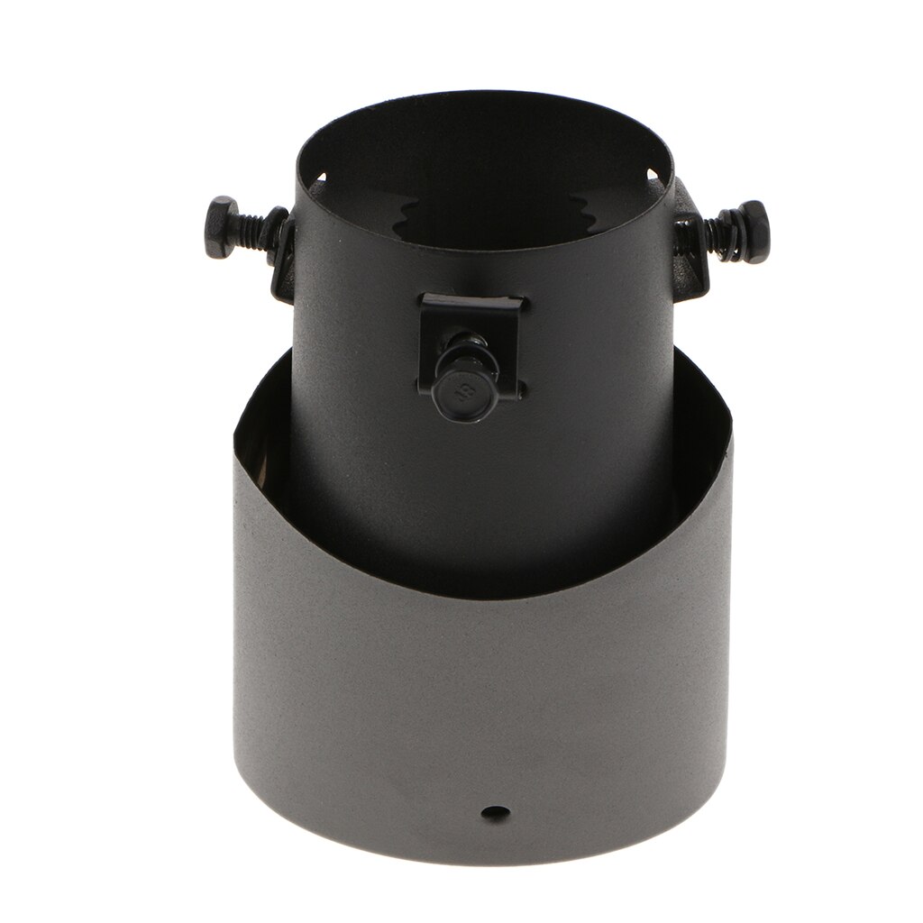 Auto Car Pipe Exhaust Muffler Tail Throat Universal 62mm Replacement Black