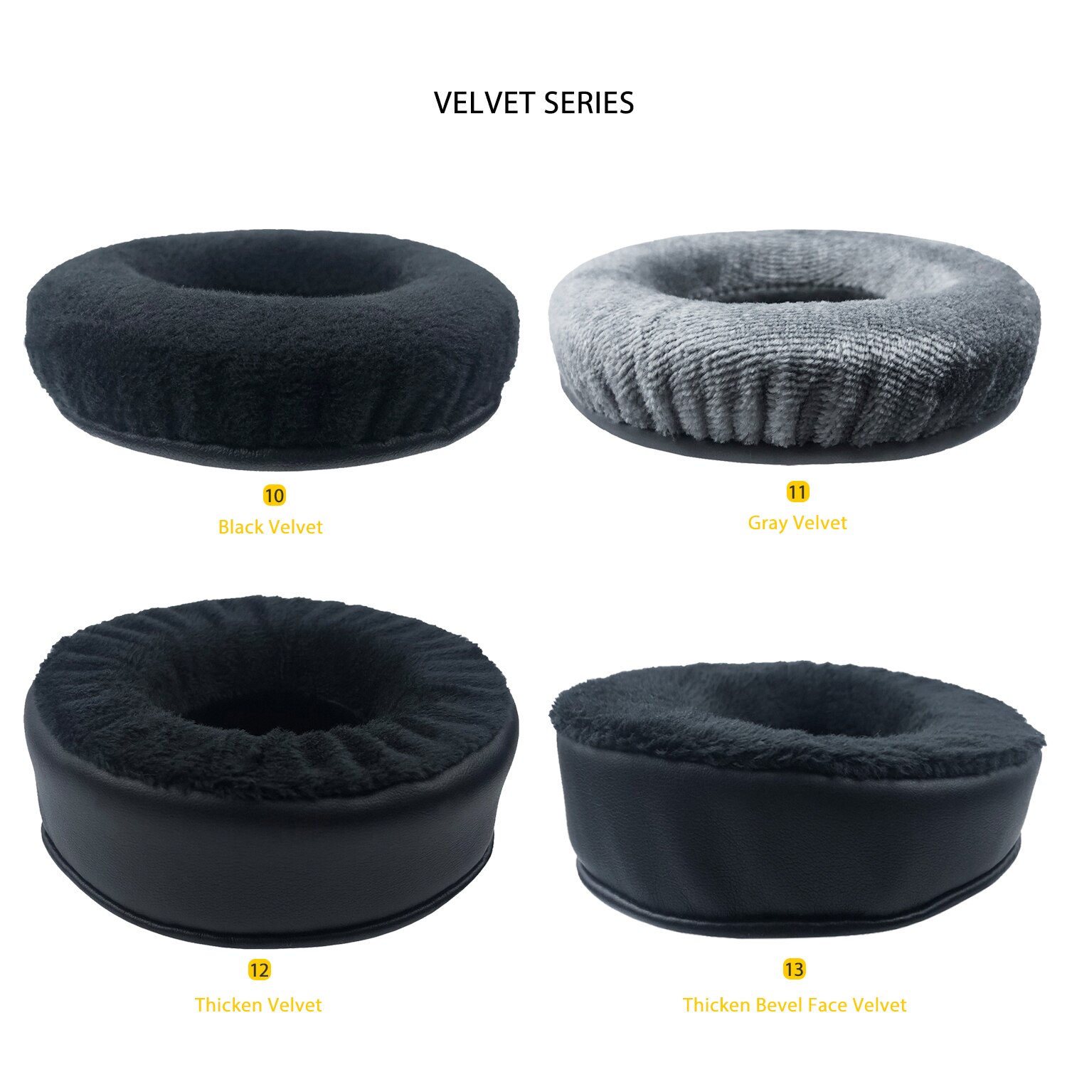 DEERVEER-almohadillas de repuesto para auriculares Bluedio T5, T4, T4S, cojines de espuma viscoelástica gruesa, diadema