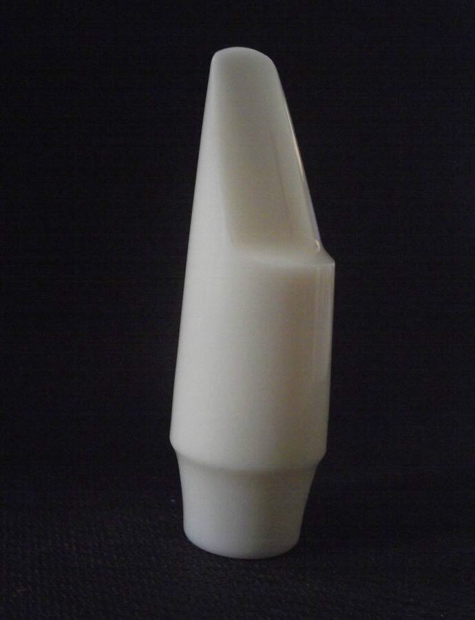 Excellent 1 pcs soprano White sax mouthpiece