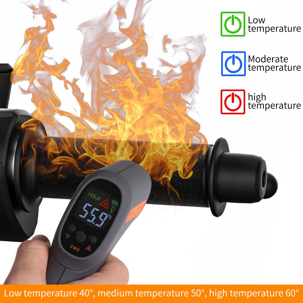 12 V moto carico rapido e scarico impugnatura riscaldata elettrica impugnature riscaldanti Set copertura impugnatura scaldavivande manubrio