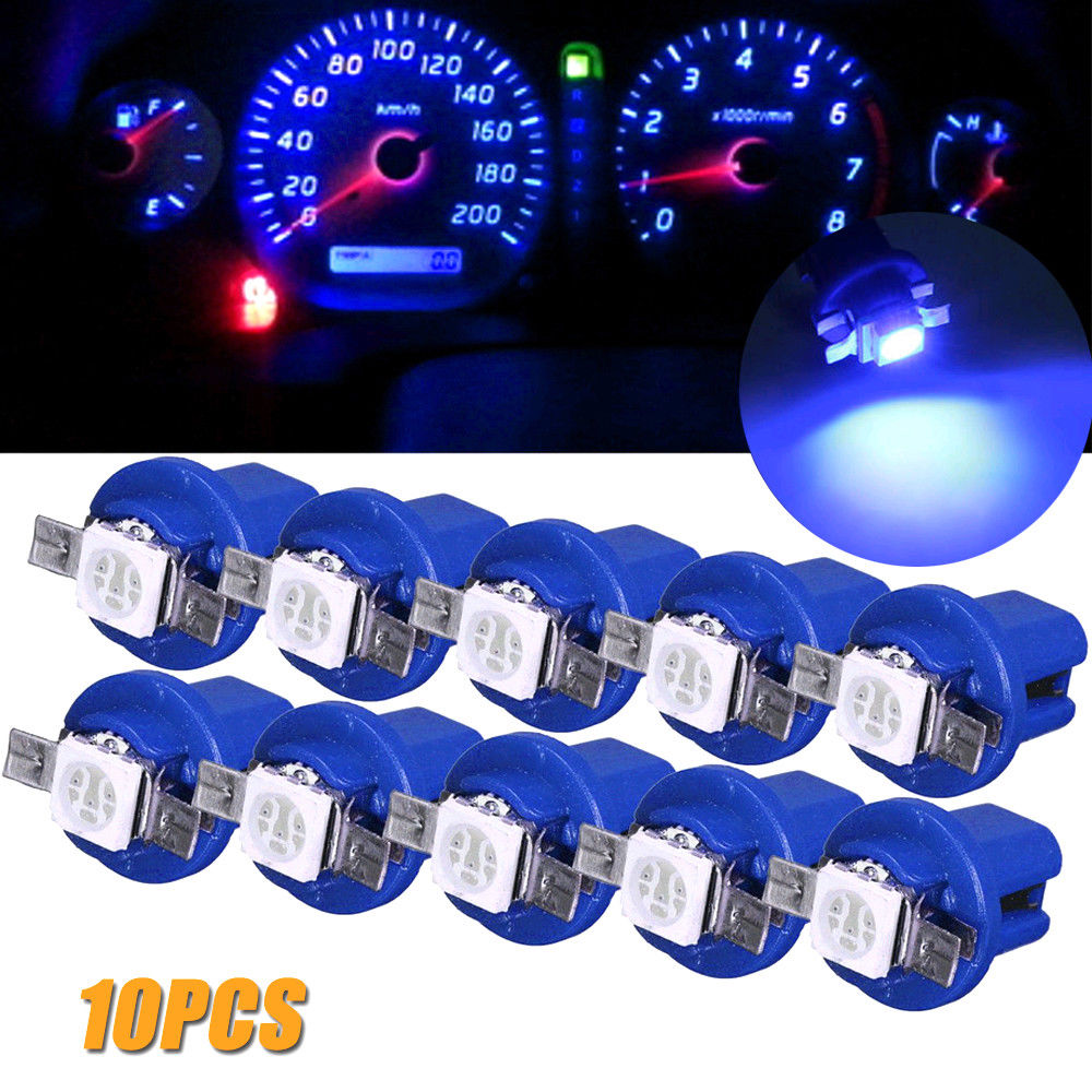 10 kpl  t5 b8.5d 509t b8.5 smd auto led lamppu mercedes benz  w221 w210 w212 w203 w205 w124 w163 a ce slk glk
