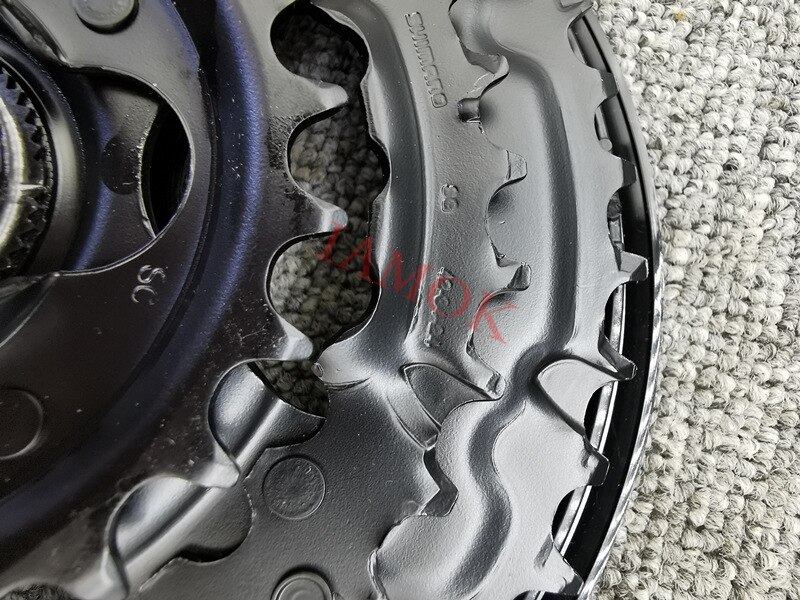 SHIMANO TOURNEY TY FC-TY301 Mountain Bike Crankset 42-34-24T Iamok 170mm 3x8/7/6-speed Chainwheel Bicycle Parts