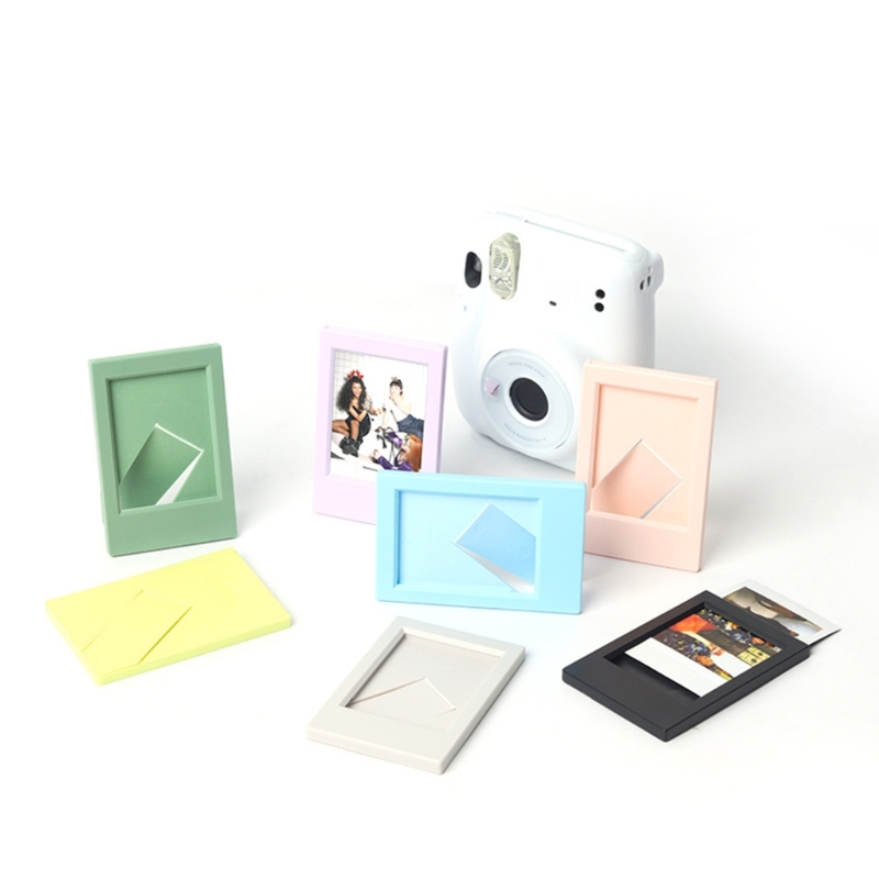 3 Zoll Mini-Film Foto rahmen für Polaroid Foto karten Halfter Schreibtisch Bilderrahmen Album Poster Anzeige Stand Schreibtisch Dekor
