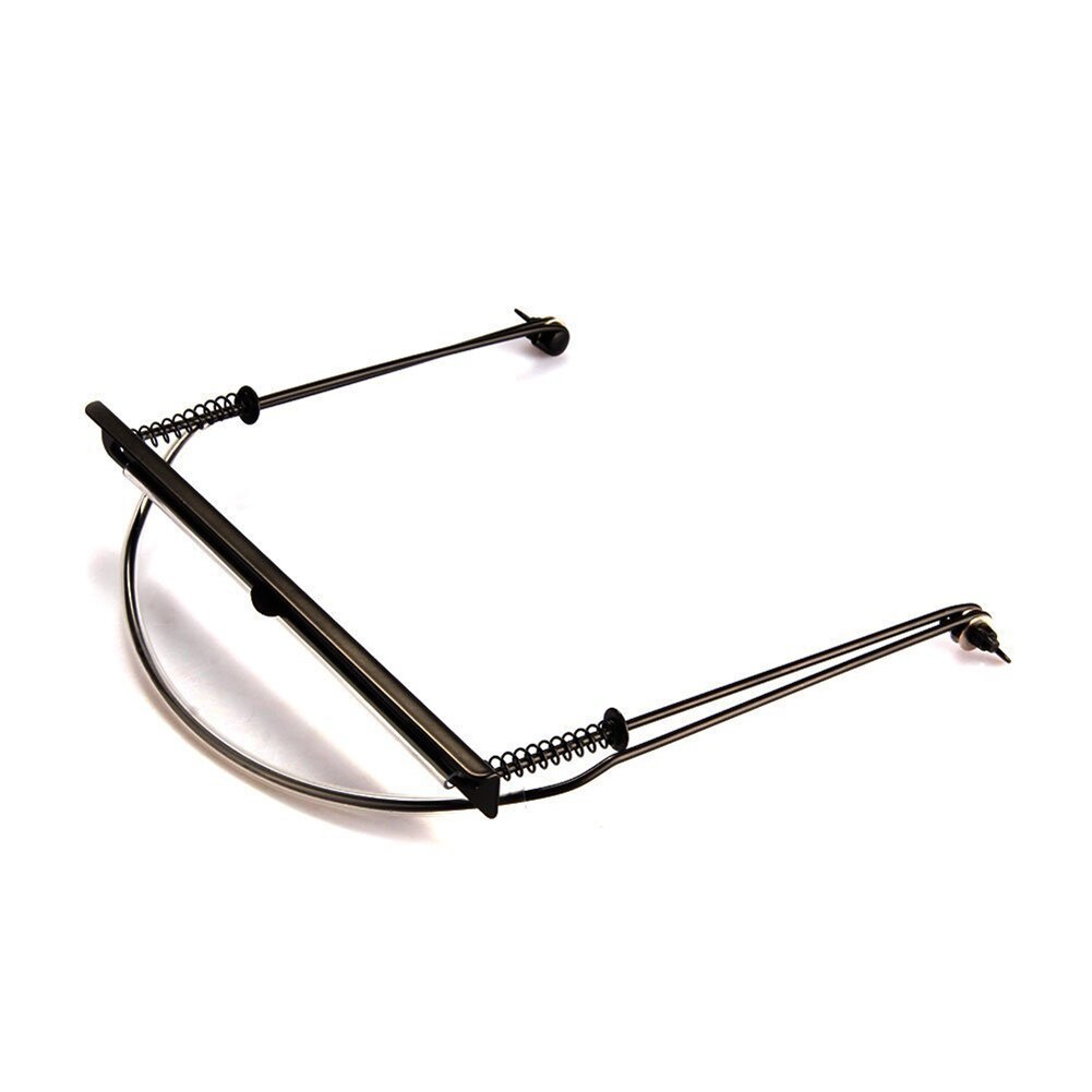 Adjustable Mouth Organ Hang Neck Holder Stand 10 Holes Harmonica Metal Bracket