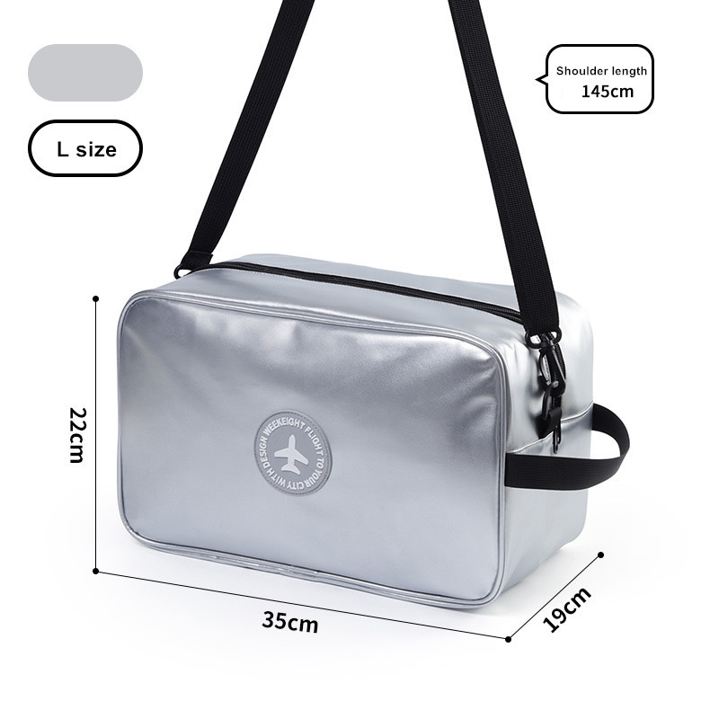 Bolsas de playa impermeables, accesorios de natación, bolsos de piscina de agua para mujer, bolsa de baño de almacenamiento de verano, embalaje de natación, gimnasio deportivo para hombre: Color blanco