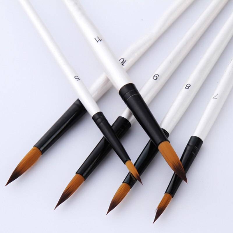 12pcs Artist Paint Brushes Set Acrylic Oil Watercolour Painting Craft Art Kit C44