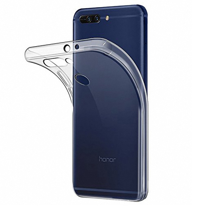 Silicone Case Soft Tpu Telefoon Cover Voor Huawei Honor V9 8 Pro Clear Transparant 360 Shockproof HonorV9 Honor8Pro 8Pro Terug coque