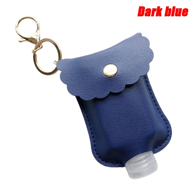 Bouteille de voyage et porte-clés bouteilles vides rechargeables pour désinfectant pour les mains: DB