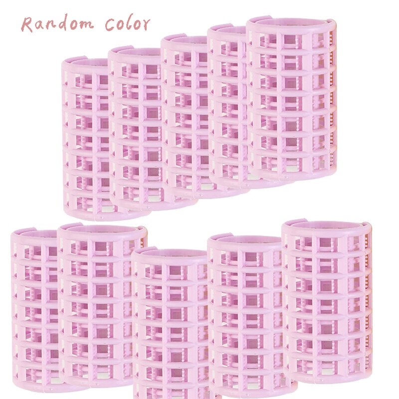 Bigoudis sans chaleur pour cheveux bouclés, bigoudis sans chaleur, outils de coiffure: 3.6x6.7cm-10pc