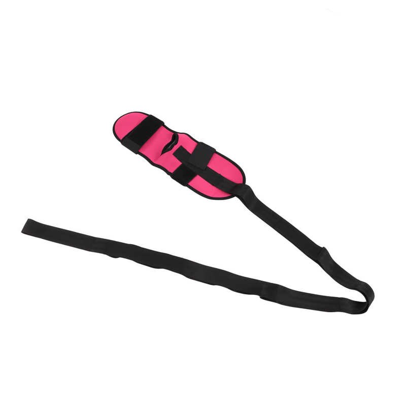Yoga Flexibility Leg Stretch Belt High Strength Adjustable Yoga Foot Rehabilitation Strap Humanized for Leg Training for Yoga: pink