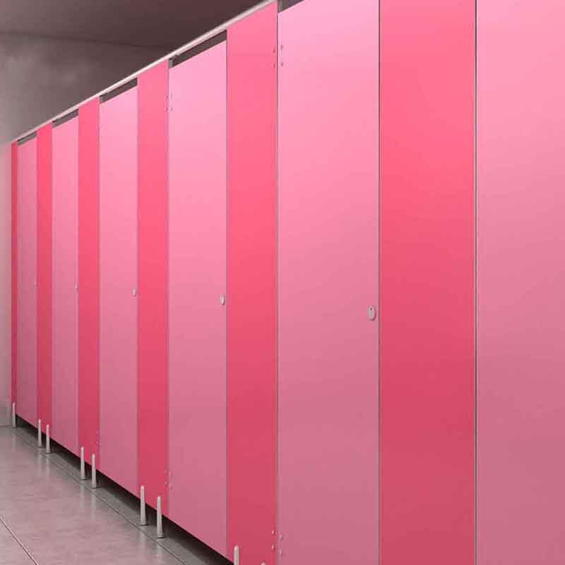 12mm compact laminate toilet partition wall