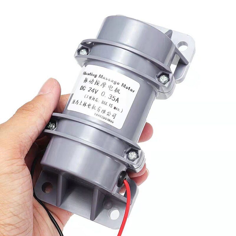 DC 24V 3000RPM Vibration Motor Speed Adjustable for Warning Systems Massage Bed Chair Big Power Electric Massage Bed