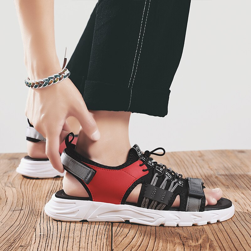 sandal slippers leather slides sandel man cork heren rubber flip classic para italian outdoor garden flops sandali for ete men