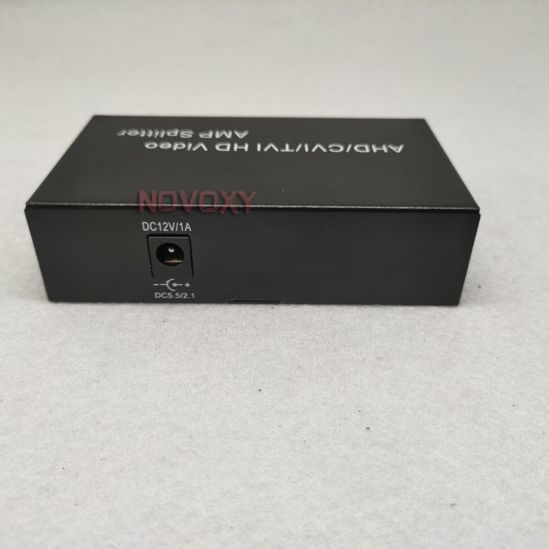Novoxy 1 in 4 out 2mp 1080p ahd cvi tvi bnc videofordeler forstærker 1ch to 2ch splitter til cctv sikkerhedskamera