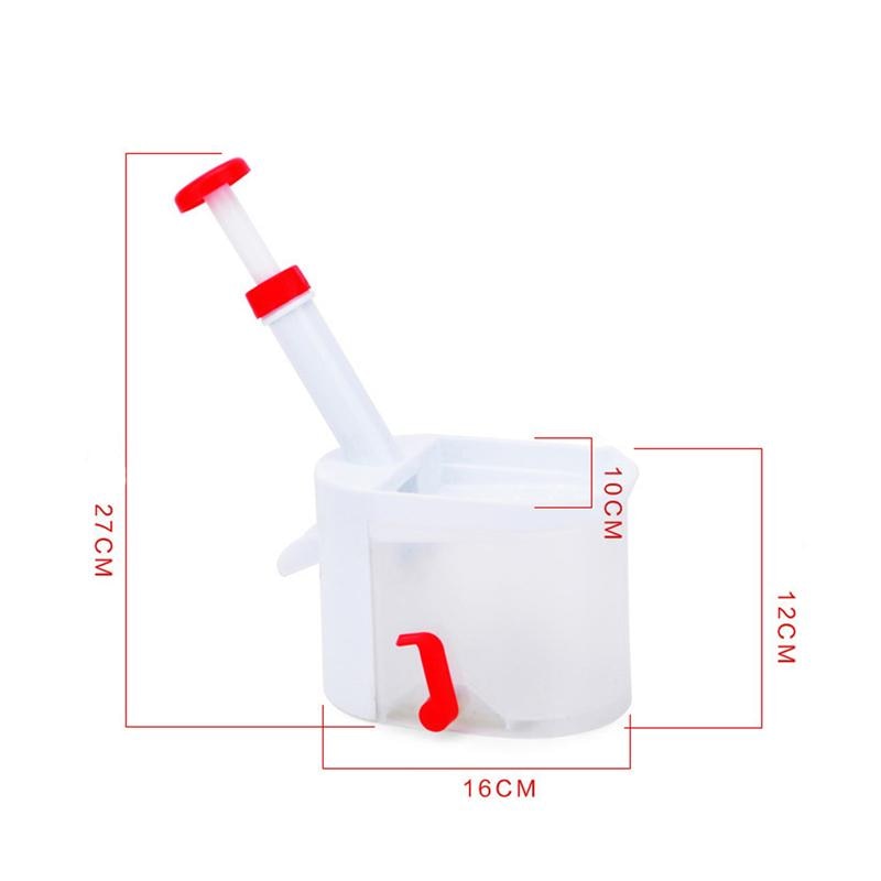 2pcs Convenient Cherry Corer Pitter Stone Corer Cherry Seed Pitter Fruit Core Seed Remover Machine With Container Kitchen Gadget
