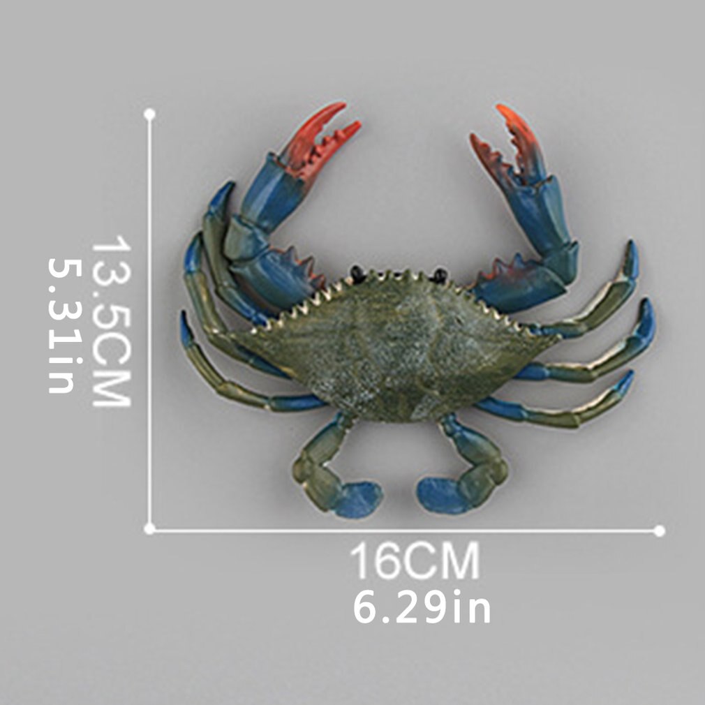 Simulatie Grote Witte Haai Walvis Haai Mariene Biologie Model Schildpad Penguin Onderwater Wereld Kinderen Dier Speelgoed: crab