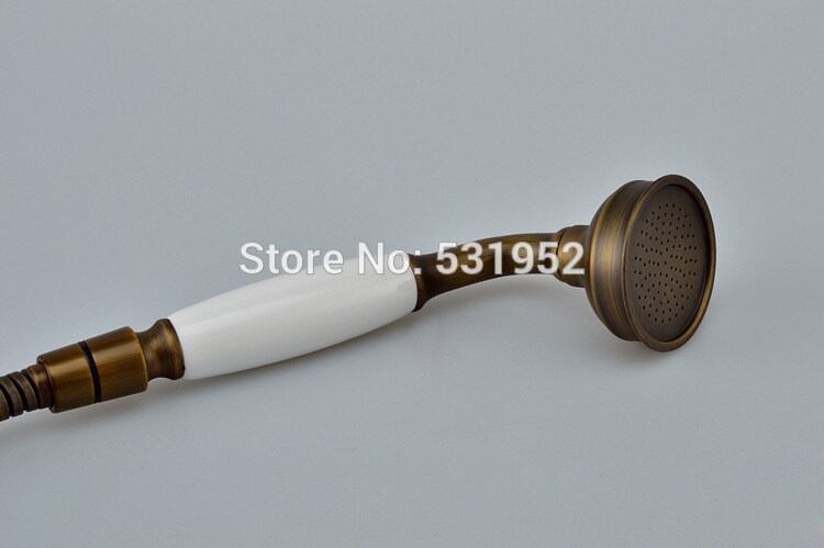 Antik bronze messing håndholdt bruser til bruserarmatur klassisk desgin udskiftning brusersprøjte