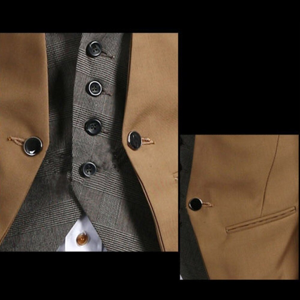 Smart casual Kleid Westen Für Männer Slim Fit Herren Anzug Weste Männlichen Weste Gilet Homme Casual Ärmellose Formale Business Jacke