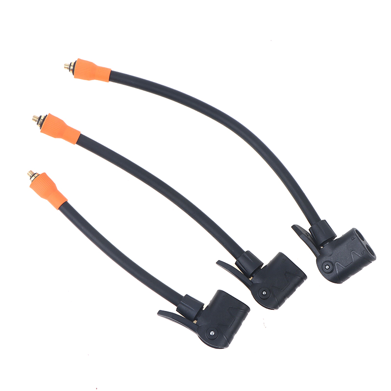 M6-Gewinde-Luftfutter mit Luftschlauch, Standard-Reifenventil-Feingewinde, geeignet für integrierte Luftpumpe mit M6-Gewinde
