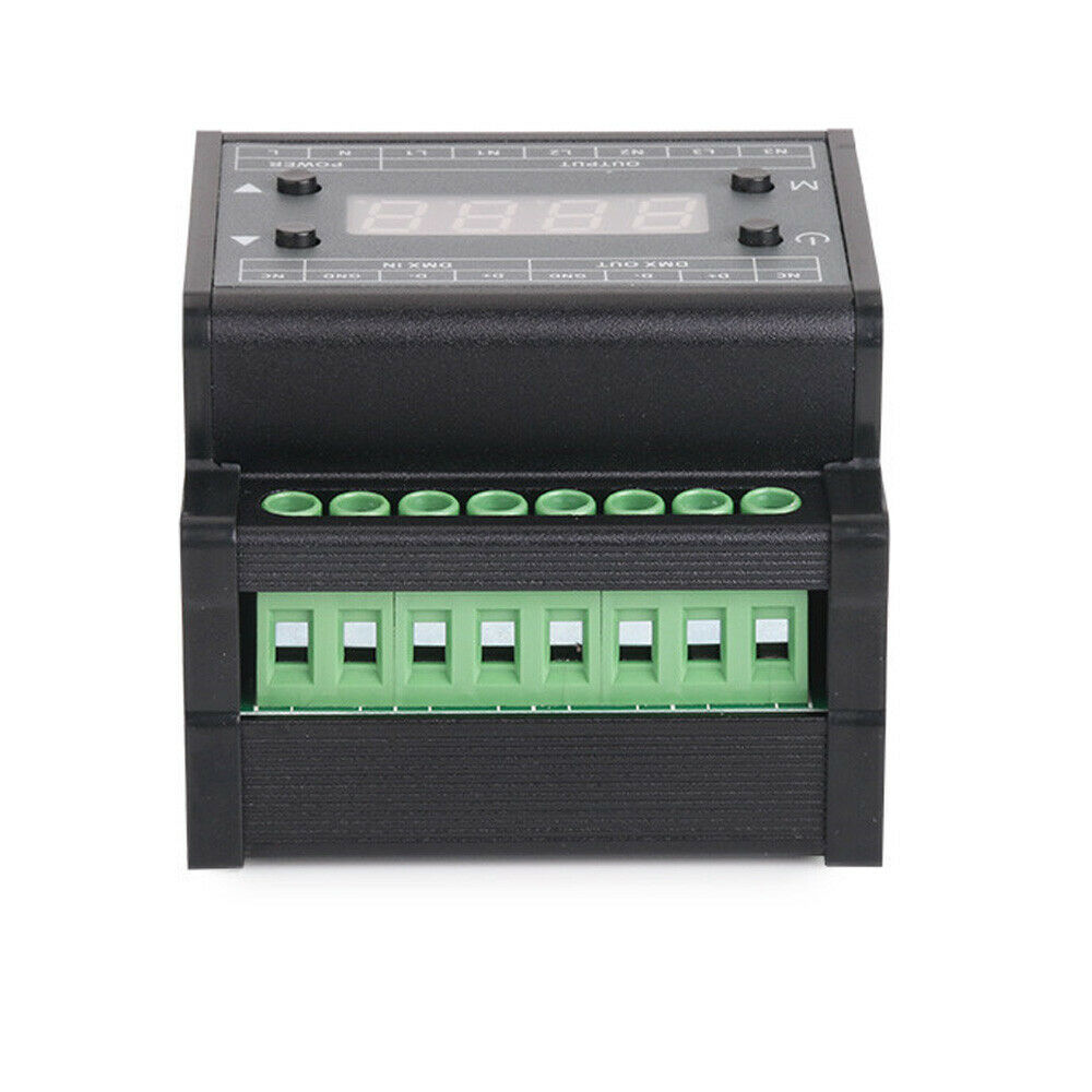 Led Dimmer DMX302 DMX Triac Dimmer Led Brightness Controller 50Hz/60Hz 3Channels 1A/Channel