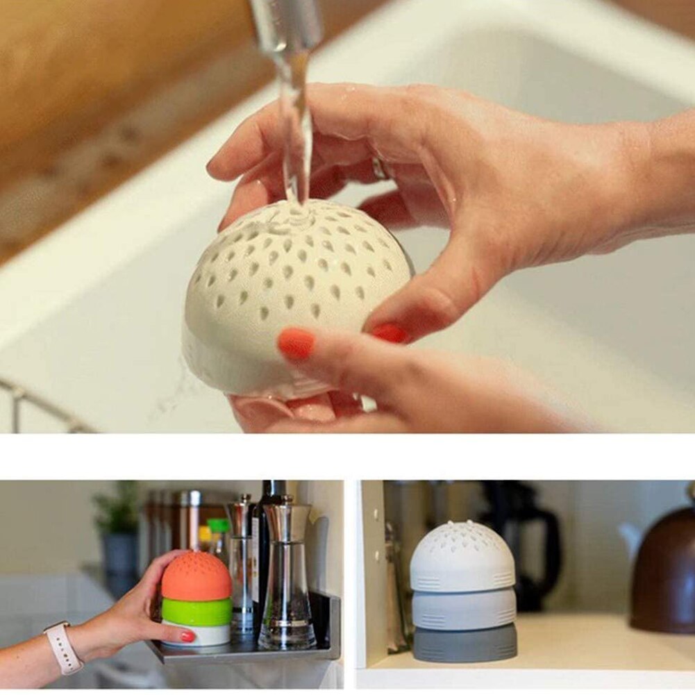 Silicone Funnel Strainers Kitchen Colander Can Drainer Cover Lid Soup Food Waste Separation Filter Sifter