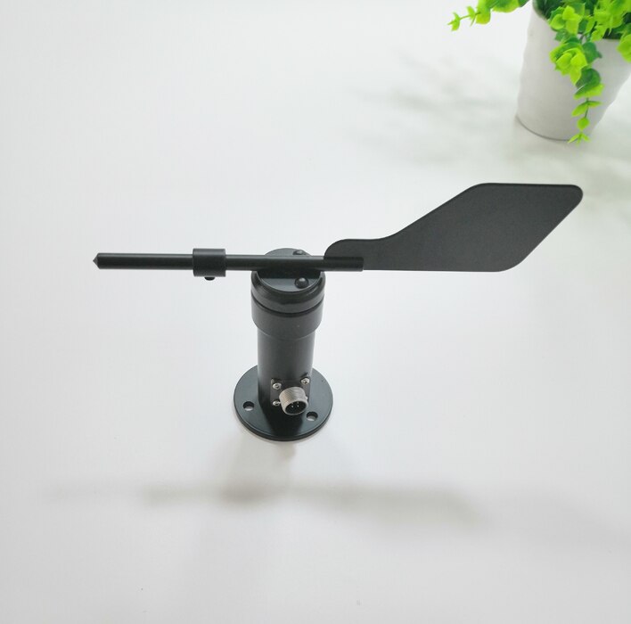 Wind Direction Sensor Weather Station Monitoring Aluminum Shell Anemometer 16 Directions